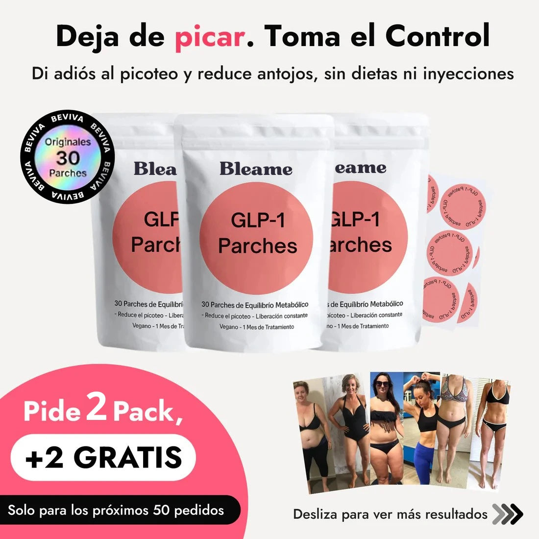 Parches GLP-1 - Recupera tu Silueta Natural