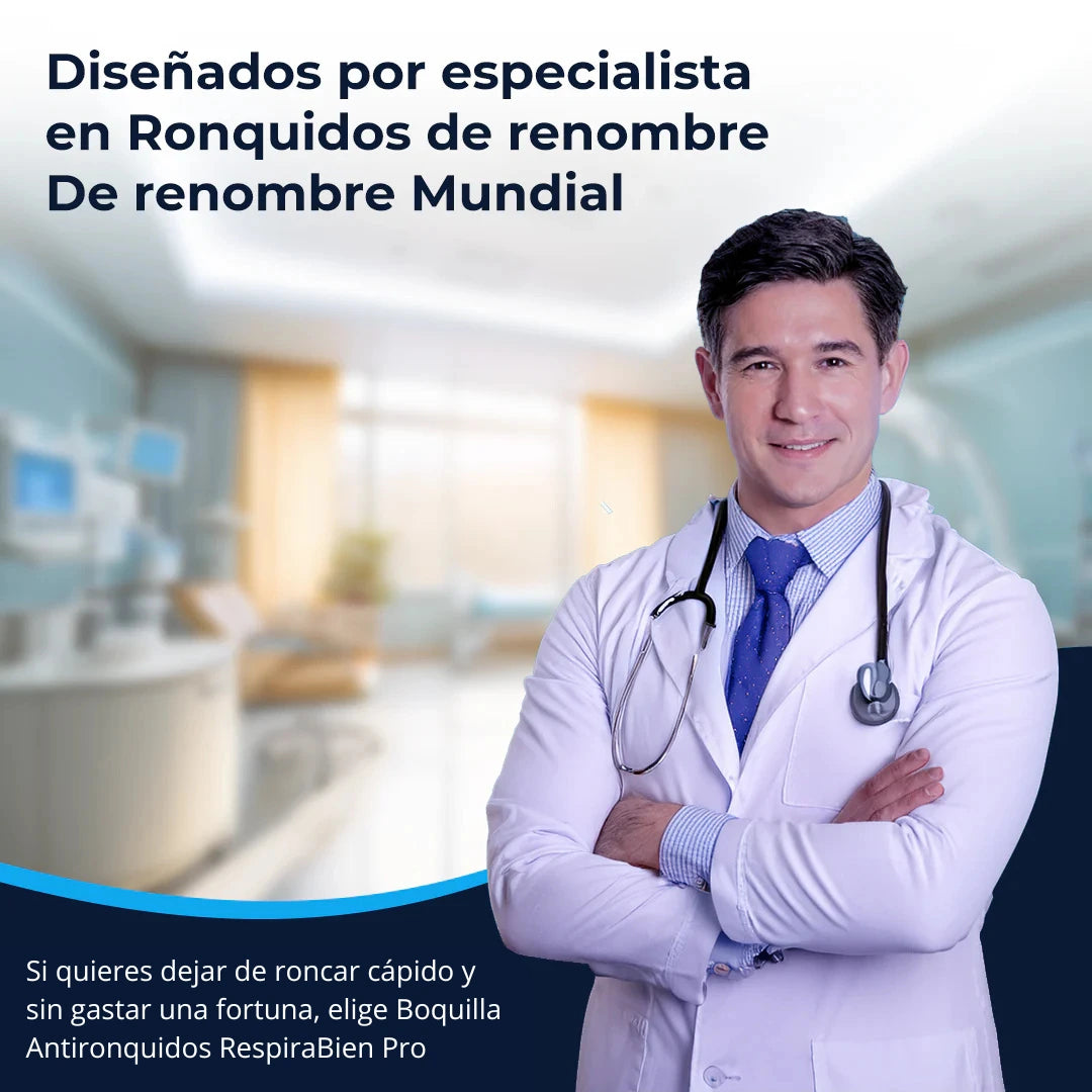 RespiraBien Pro™ - Boquilla Antironquidos