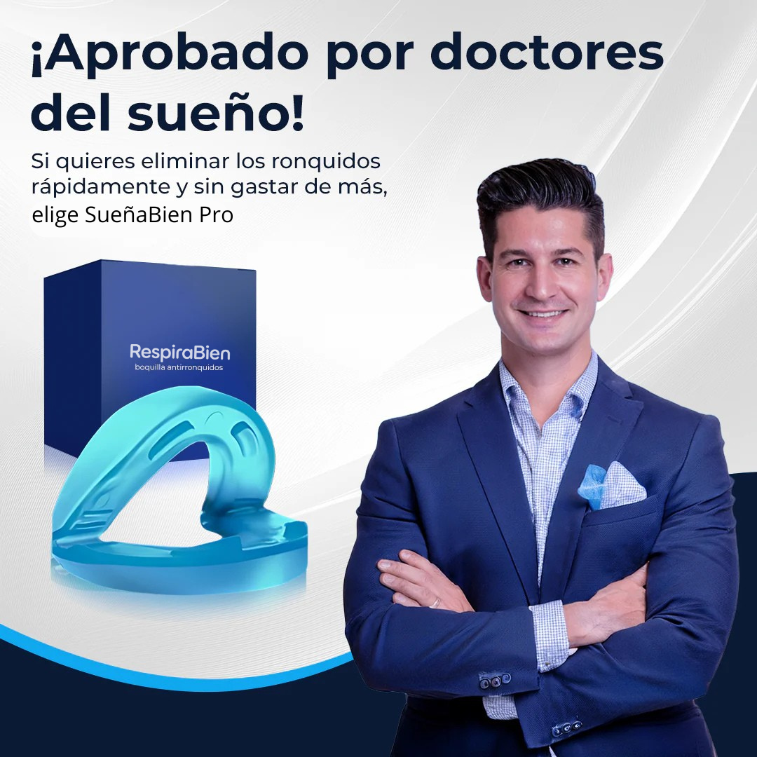 RespiraBien Pro™ - Boquilla Antironquidos