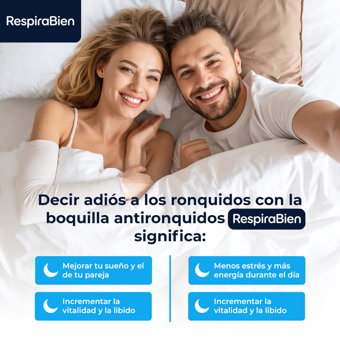 RespiraBien Pro™ - Boquilla Antironquidos